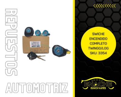 SWITCHE ENCENDIDO COMPLETO TWINGO/LOGAN