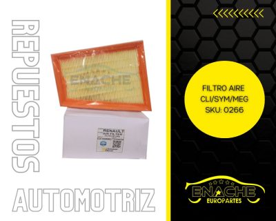 FILTRO DE AIRE CLIO/SYMBOL/MEGANE
